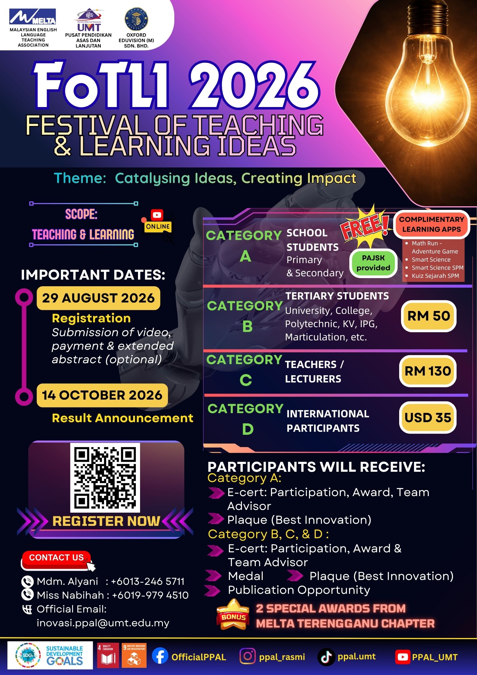 FoTLI 2026 Official Poster